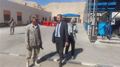 وكيل صحة سوهاج يتفقد مجمع محارق النفايات الطبية الخطرة بحي الكوثر (صور)