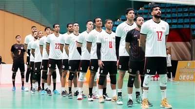 الكرة الطائرة، 18 لاعبا في معسكر منتخب مصر قبل الألعاب الأفريقية