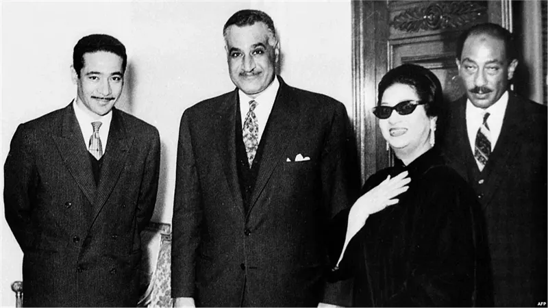 الموجى مع عبد الناصر