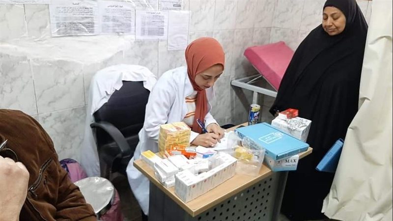قافلة طبية لجامعة