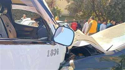 إصابة 9 أشخاص أغلبهم سيدات في حادث تصادم بالبحيرة 