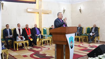 رئيس الإنجيلية يشهد تنصيب القس لكنيسة القنطرة شرق