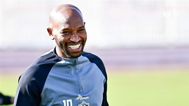 لاعبو الزمالك يحتفلون