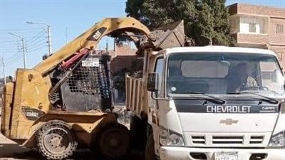 دعم منظومة النظافة بمعدات جديدة في المنيا