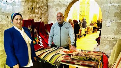 محافظة كفر الشيخ تشارك فى معرض أيادي مصر للحرف اليدوية في قلعة قايتباى بالإسكندرية