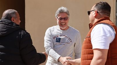 بيريرا يحضر مباراة مصر المقاصة وبترول أسيوط بدوري المحترفين (صور)