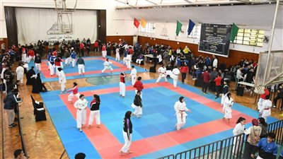 انطلاق بطولة الكاراتيه ضمن ألعاب دورة الجامعات المصرية الـ51 