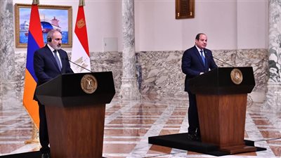 الرئاسة في أسبوع.. السيسي يوجه بالإفراج الفوري عن البضائع في الموانئ.. تطبيق القانون على الجميع بلا تمييز.. ويبحث تطورات الأوضاع في غزة مع رئيس وزراء أرمينيا ووفد مجلس العموم البريطاني