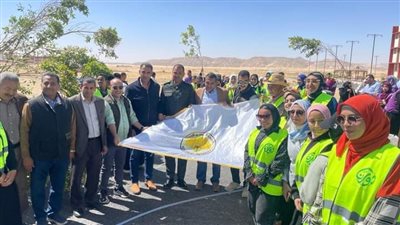 أسبوع بيئي نموذجي لبناء الجمهورية الجديدة نحو مستقبل أخضر بجامعة الوادي الجديد 