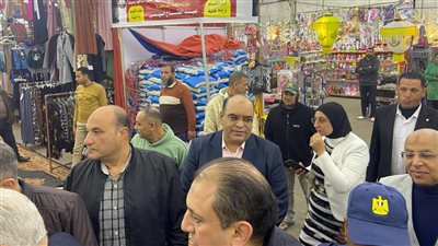 رئيس جهاز دمياط الجديدة يفتتح معرض أهلا رمضان للسلع الغذائية 