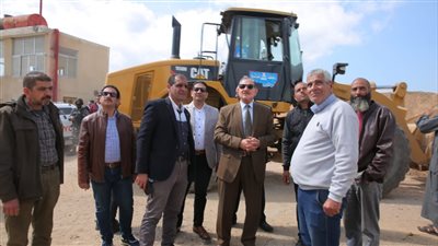 محافظ كفر الشيخ يتفقد محطة الرصف الجديدة المطورة 