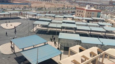التشغيل التجريبي للموقف الإقليمي الجديد بمدينة العاشر من رمضان