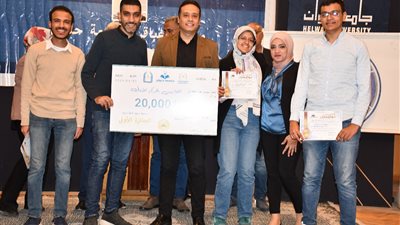 هندسة المطرية وحلوان يتصدران مسابقة عباقرة جامعة حلوان للموسم الثاني