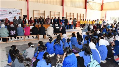 جامعة القناة تستضيف الملتقى الرياضي لطلاب المدارس (صور) 