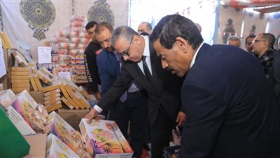 محافظ سوهاج يفتتح معرض أهلا رمضان بالبلينا