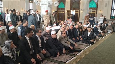 وزير الأوقاف ومحافظ شمال سيناء يفتتحان مسجد وسيم إبراهيم العرجاني في الشيخ زويد