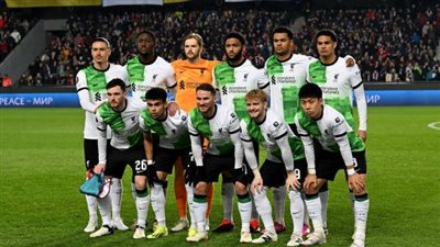 الدوري الأوروبي، ليفربول يضرب سبارتا براج 0/3 في الشوط الأول