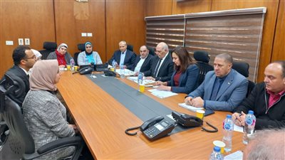 نائب محافظ البحيرة تشهد إجراء المقابلة الشخصية للمتقدمين لمسابقة المهندسين بالديوان العام