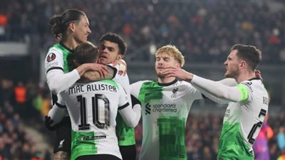 ليفربول يفوز على سبارتا براج 1/5 في الدوري الأوروبي بمشاركة محمد صلاح