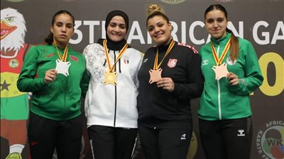 دورة الألعاب الإفريقية، منتخب الكاراتيه يحصد 7 ميداليات في اليوم الأول