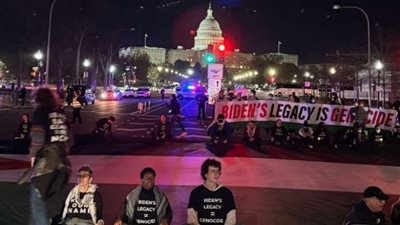 بسبب غزة، متظاهرون يعرقلون وصول بايدن إلى الكونجرس لإلقاء خطاب حالة الاتحاد (فيديو)