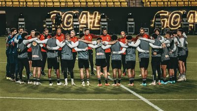 نهائي كأس مصر، مران بدني خفيف للأهلي بالفندق 