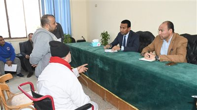 نائب محافظ الفيوم والسكرتير العام يعقدان 8 لقاءات لخدمة المواطنين 