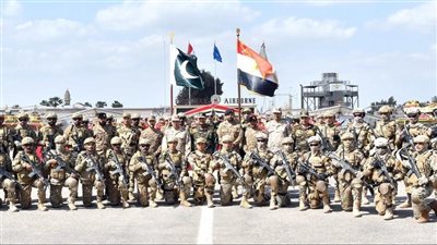 ختام فعاليات التدريب المصري الباكستاني المشترك رعد - 1