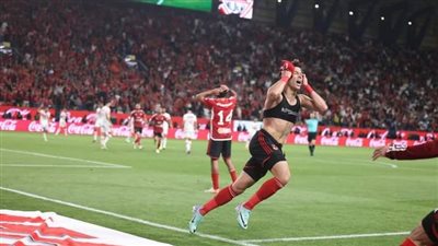 أجمل من الموناليزا، الأهلي يحتفل بهدف إمام عاشور في شباك الزمالك