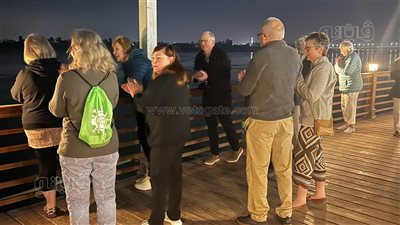 ممشى كورنيش النيل ببني سويف يستقبل 150 سائحًا (صور)