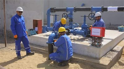 مسئولو الإسكان يتفقدون محطتي تحلية مياه البحر ومعالجة الصرف بالمنصورة الجديدة