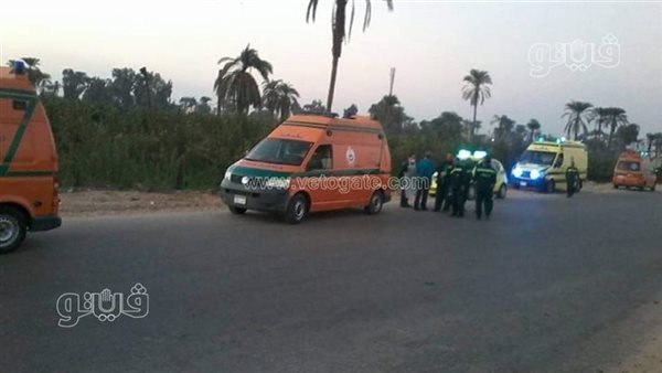 مصرع 5 وإصابة 11 آخرين في حوادث مرورية بمحافظة المنيا خلال 24 ساعة