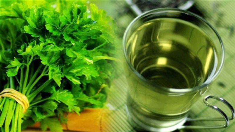 فوائد البقدونس المغلي،