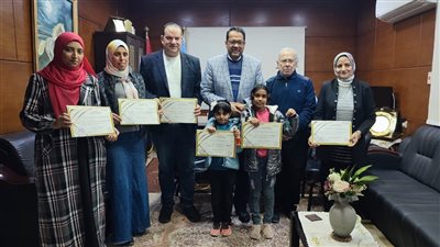 وكيل تعليم الغربية يكرم طلاب مدرسة لطفي أمين سلامة الابتدائية (صور)