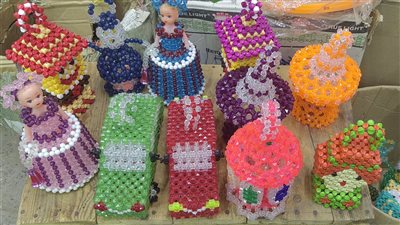 بـ 100 جنيه، الفانوس الخرز متانة وشياكة ومطلب الأطفال والكبار في أسيوط (فيديو وصور) 