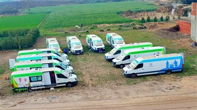 العلاج المجاني، سبب فرحة آلاف الاهالي بقرية النجيحي بالشرقية (صور)