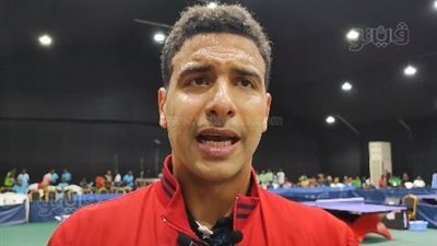 دورة الألعاب الأفريقية، عمر عصر يتحدث عن فوزه بذهبيتين في تنس الطاولة (فيديو)