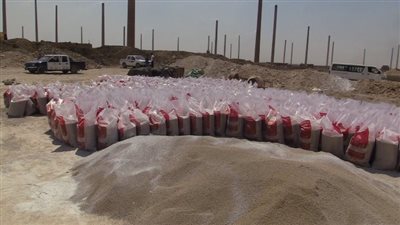 ضبط مصنع لإنتاج الأسمدة المغشوشة فى المنوفية 