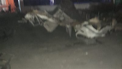 إصابة 9 أشخاص في حادث تصادم سيارتين بأسوان