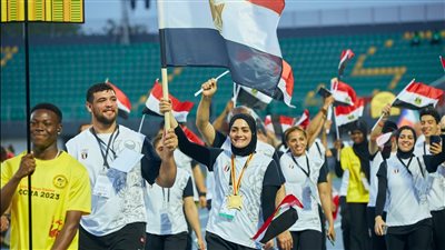 منة شعبان بطلة الكاراتيه تتحدث عن رفع علم مصر في افتتاح دورة الألعاب الأفريقية