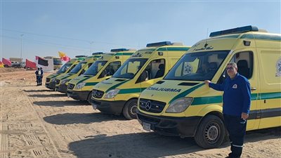 المستشفيات المصرية تستقبل 59 مصابا ومرافقا فلسطينيا عبر معبر رفح 