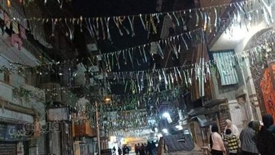 زينة رمضان تكسو الشوارع لاستقبال الشهر الكريم في الغربية (صور)