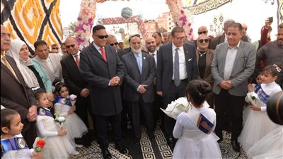 افتتاح مدرسة الحرية الابتدائية في برمبال القديمة بالدقهلية (صور)