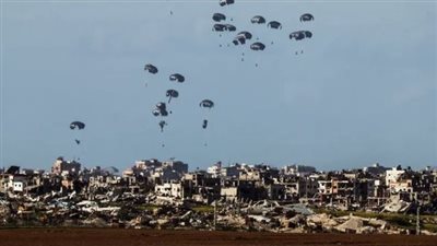 الجيش الأردني ينفذ 6 إنزالات لمساعدات جوية على غزة