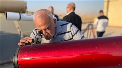  بدء استطلاع هلال رمضان بمرصد حلوان (فيديو وصور)