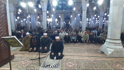 روايح رمضان.. أول صلاة تراويح في رحاب مسجد السيد البدوى بطنطا (فيديو)