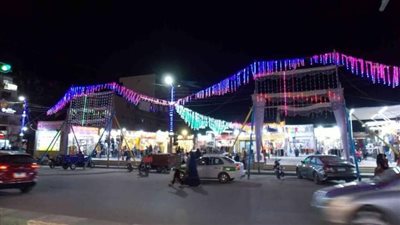 زينة رمضان تنتشر بشوارع واحة الخارجة احتفالًا بقدوم الشهر المبارك (صور)