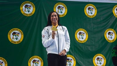 فريدة عثمان تعلق على ذهبية وفضية دورة الألعاب الأفريقية والمنافسة مع جنوب أفريقيا 