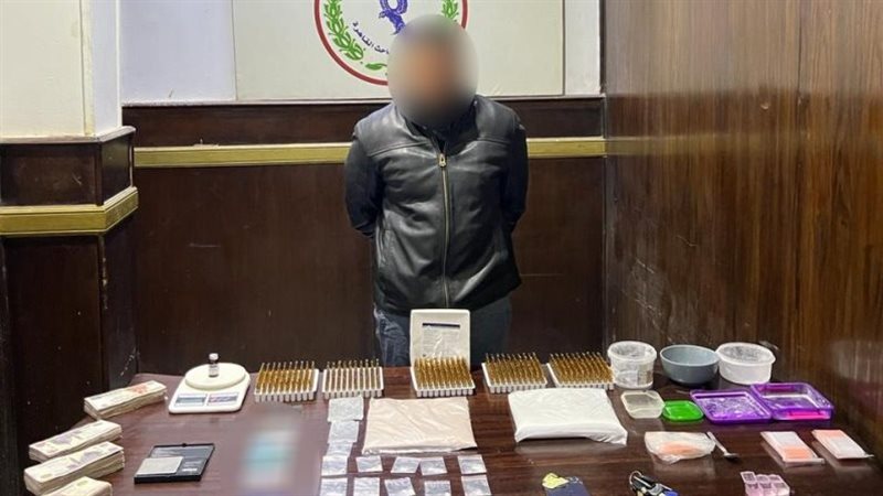 ضبط مصنع لإنتاج مخدر