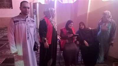 انتشار فرق تقديم خدمات المبادرات الرئاسية بعد صلاة التراويح 